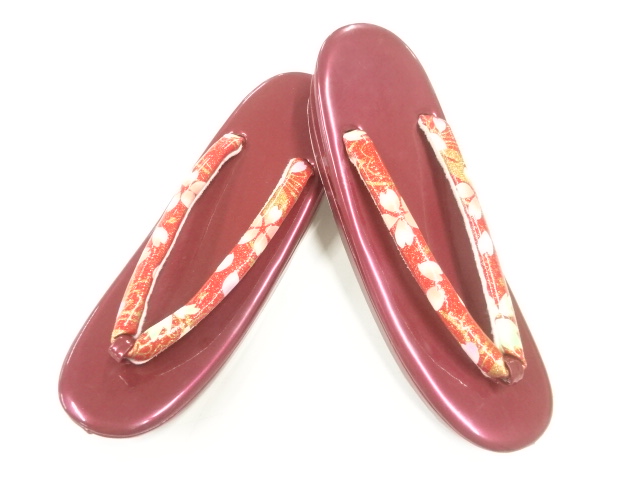 JAPANESE KIMONO / JAPANESE-STYLE ZORI (SIZE LL)